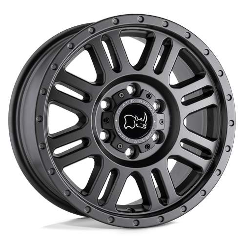 Black Rhino YELLOWSTONE MATTE GUNMETAL 5X160 16X8 +45 65.07HB